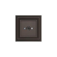 ТВ-розетка оконечная Liregus Retro коричневый омбре 29-026 ТВ-розетка оконечная Liregus Retro коричневый омбре 29-026