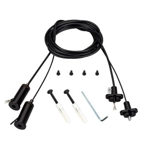 Подвес токопроводящий Arlight ARL-2x2m Set Black 041948
