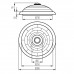 Корпус для потолочного светильника Kanlux GL-FOGLER DL-240O 18125