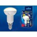 Лампа светодиодная диммируемая Uniel E14 7W 3000K матовая LED-R50 7W/3000K/E14/FR/DIM PLP01WH UL-00004710