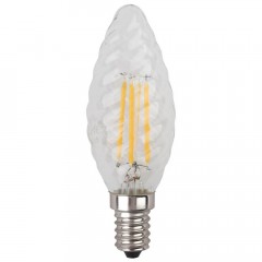 Лампа светодиодная филаментная ЭРА E14 7W 4000K прозрачная F-LED BTW-7W-840-E14 Б0027961