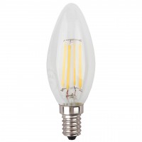 Лампа светодиодная филаментная ЭРА E14 11W 2700K прозрачная F-LED B35-11w-827-E14 Б0046985
