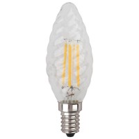 Лампа светодиодная филаментная ЭРА E14 7W 2700K прозрачная F-LED BTW-7W-827-E14 Б0027960