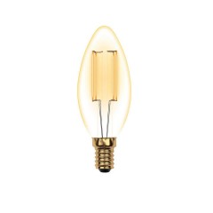 Лампа светодиодная филаментная Uniel E14 5W 2250K прозрачная LED-C35-5W/GOLDEN/E14 GLV21GO UL-00002396 Лампа светодиодная филаментная Uniel E14 5W 2250K прозрачная LED-C35-5W/GOLDEN/E14 GLV21GO UL-00002396