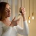 Лампа светодиодная филаментная диммируемая WiZ E27 7W 2700-6500K прозрачная Wi-Fi BLE 60WA60E27927-65CL1PF/6 929003017201