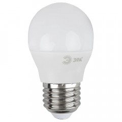 Лампа светодиодная ЭРА E27 7W 2700K матовая LED P45-7W-827-E27 Б0020550