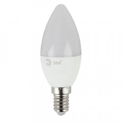 Лампа светодиодная ЭРА E14 9W 2700K матовая LED B35-9W-827-E14 Б0027969