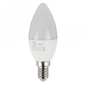 Лампа светодиодная ЭРА E14 6W 2700K матовая ECO LED B35-6W-827-E14 Б0020618