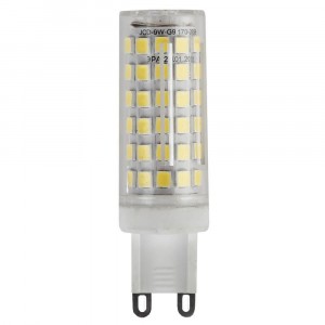 Лампа светодиодная ЭРА G9 9W 2700K прозрачная LED JCD-9W-CER-827-G9 Б0033185