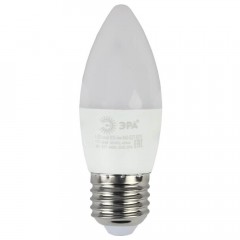 Лампа светодиодная ЭРА E27 6W 2700K матовая ECO LED B35-6W-827-E27 Б0020620
