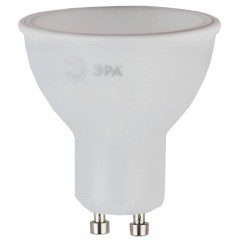 Лампа светодиодная ЭРА GU10 7W 2700K матовая LED MR16-7W-827-GU10 R Б0050198