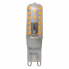 Лампа светодиодная Наносвет G9 2,8W 3000K прозрачная LC-JCD-2.8/G9/830 L226