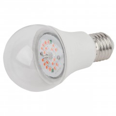 Лампа светодиодная для растений ЭРА E27 12W 1310K прозрачная FITO-12W-RB-E27-K Б0039070 Лампа светодиодная для растений ЭРА E27 12W 1310K прозрачная FITO-12W-RB-E27-K Б0039070