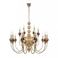 Подвесная люстра iLamp Lady 88003-10+5 GD