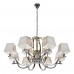 Подвесная люстра iLamp Hilton 6943-8+4 CR