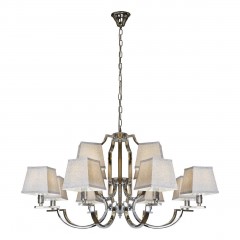 Подвесная люстра iLamp Hilton 6943-8+4 CR