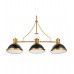 Подвесная люстра Lumina Deco Ettore LDP 710-3 BK+MD