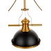 Подвесная люстра Lumina Deco Ettore LDP 710-3 BK+MD