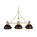 Подвесная люстра Lumina Deco Ettore LDP 710-3 BK+MD