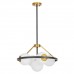 Подвесная люстра Lumina Deco Donzano LDP 8034-5 BK+WT