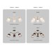 Потолочная люстра Ambrella light Traditional Modern Losk TR4741