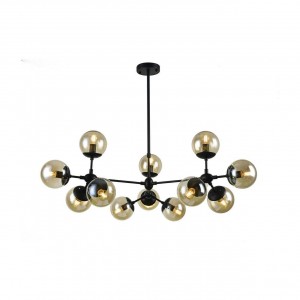 Подвесная люстра Arte Lamp BOLLA A1664SP-12BK