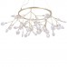 Купить Подвесная люстра Crystal Lux Evita SP45 D Gold/Transparent с доставкой по России