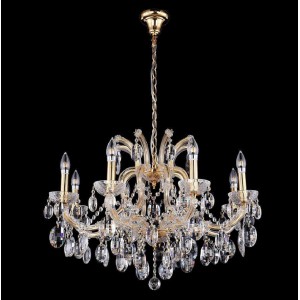 Подвесная люстра Crystal Lux Hollywood SP8 Gold