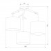 Подвесная люстра TK Lighting 6553 Albero White
