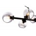 Купить Подвесная люстра Lumina Deco Morretti LDP 7003-8 BK с доставкой по России