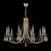 Купить Подвесная люстра Crystal Lux Victoria SP10 Gold/Amber с доставкой по России