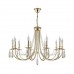 Купить Подвесная люстра Crystal Lux Victoria SP10 Gold/Amber с доставкой по России