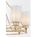 Подвесная люстра Lumina Deco Marietta LDP 8025-8 F.GD+WT