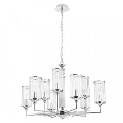 Подвесная люстра Crystal Lux Gloria SP9 Chrome