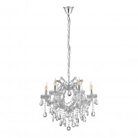 Подвесная люстра Lumina Deco Eliza LDP 7029-6 CHR