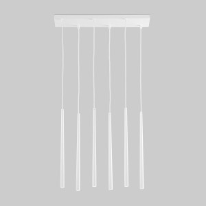 Подвесная люстра TK Lighting 6428 Piano White