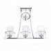 Купить Подвесная люстра Lumina Deco Bronx LDP 1234-3 CHR с доставкой по России