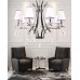 Купить Подвесная люстра Lumina Deco Glamour LDP 66247-8 WT+CHR с доставкой по России