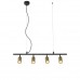 Подвесная люстра Crystal Lux CLT 015C4 L800 BL-GO
