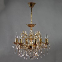 Подвесная люстра Ambiente Leon 2128/6 WP Tear Drop