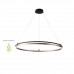Купить Подвесная люстра Crystal Lux FERNANDO SP88W LED D1000 COFFEE/BLACK с доставкой по России