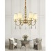 Купить Подвесная люстра Lumina Deco Fabione LDP 1200-6 F.GD с доставкой по России