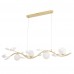 Подвесная люстра Crystal Lux Colibri SP4 Gold