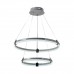 Купить Подвесная светодиодная люстра Profit Light 6043/2 WHT+CHR с доставкой по России