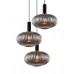 Купить Подвесная люстра Lumina Deco Floril LDP 1216-3 GY+BK с доставкой по России