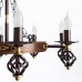 Купить Подвесная люстра Arte Lamp Cartwheel A4550LM-8CK с доставкой по России