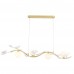 Подвесная люстра Crystal Lux Colibri SP4 Gold