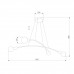 Купить Подвесная люстра TK Lighting 2724 Helix Black с доставкой по России