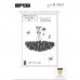 Подвесная люстра iLamp Savage 7204-D600 GD