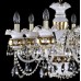 Купить Подвесная люстра Artglass Esmeralda VI. Full Cut White CE с доставкой по России